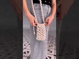 Tutorial: Macrame Phone Bag #summertimesadness #macrame #macrametutorial #macramebag #phonebag