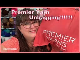 COFFEE AND CROCHET LIVE PODCAST - April 29, 2025  - PREMIER YARN UNBAGGING!