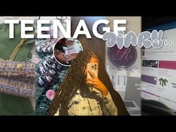 TEENAGE DIARY 001 l navigating my teens, maintenance , school days & vacation prep