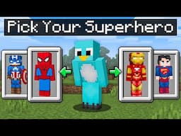 Minecraft, But You Choose Your Superhero…