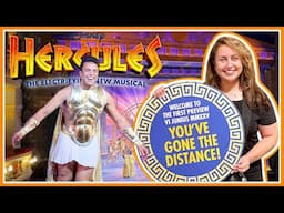 I Saw the FIRST Preview of HERCULES the MUSICAL in London! 2025
