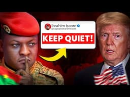 The Leader Who Won’t Bow—Why the U.S. Fears Traoré!