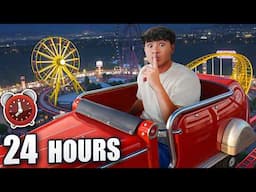 24 HOUR OVERNIGHT CHALLENGE in UNIVERSAL STUDIOS!