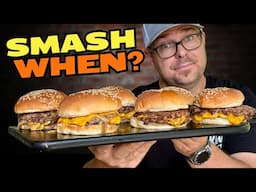 Should I Smash My Burger BEFORE Cooking? One of the Griddle Smash Burger Questions I Get the Most!