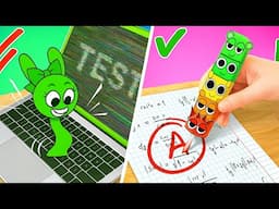 Cardboard Classroom Chaos! 🏫✂️ Sprunki’s DIY School Hacks & ASMR Fun!