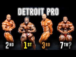 Detroit Pro Results + Open vs Classic | Samson & Martin POSEDOWN