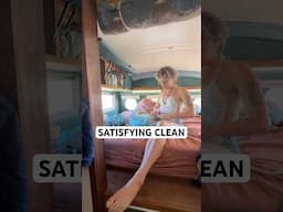 BUS LIFE 🚌 clean the bus with me #buslife #vlog