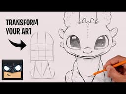 How to Draw Toothless | Sketch Saturday