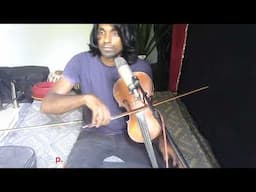 North indian violin Basic Bowing and Fingering part 1 Thushara Thillakarathna