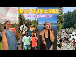 TRAVEL DIARIES ✈️ powell's books, oregon coast, hiking, Indian beach