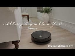 Robot Vacuum That MopsToo! Ecovacs Deebot X8 Pro Omin A Mop That Cleans Itself!