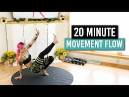 20 Minute Movement Flow | Bodyweight Strength, Mobility & Stretch
