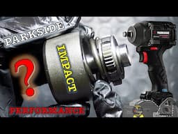 COME SMONTARE LA MOLLA DI UN AVVITATORE A IMPULSI della Parkside Performance Brushless da 600 Nm