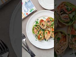 Super Salad Wraps - Quick Healthy Lunch Recipes #Ad #Nutracheck #GoodFood #Wraps