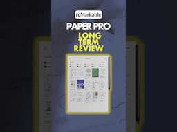 The Future of Note-Taking? reMarkable Paper Pro Tested! 📝