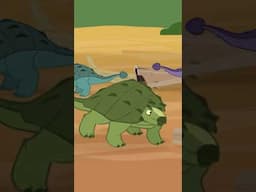 Pinacosaurus Dinosaur Story #dinosaur #shorts #funnycartoon