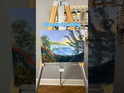Ocean view oil painting 🎨