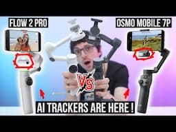 2025's Ultimate Phone Gimbal Showdown! - Insta360 Flow 2 Pro VS DJI OM7P (In-Depth Comparison)
