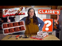 I Tried Making Homemade Kinder Bueno Bars Pt. 1 | Claire Recreates