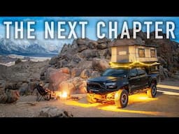 EPIC CAMP VIEWS! Camping In The Alabama Hills In My New Truck Camper S2E1