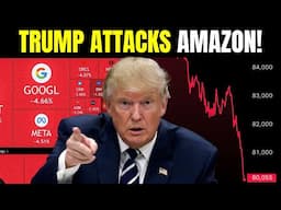 🚨 URGENT: Trump Blasts Amazon As ‘Hostile and Political Act’