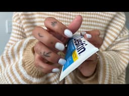 [ASMR] Fast Tapping & Scratching on Skincare, Books *whispering* (Kathryn's CV)