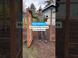 How to build a garden fence. #HomeDepotPartner #WhatAreYouWorkingOn  @HomeDepot