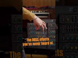 These rare Boss effects are incredible. #boss #effects #guitar #synth