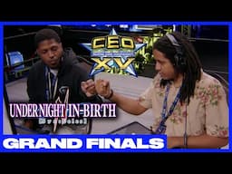 CEO 2025 UNI2 Grand Finals - Defiant vs BigBlack - Under Night In-Birth II Sys:Celes Tournament