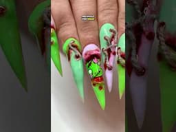 ZOMBIE 🧟🧠 Hello Kitty Nails! 💅🏻