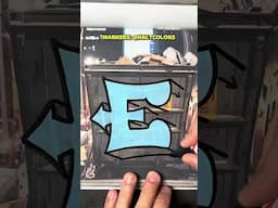 Letter E graffiti turorial 🔥 markers are @haltcolors #graffiti #markers #art