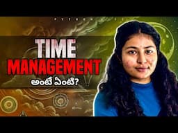 What is Time Management | Telugu