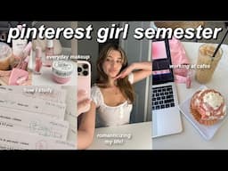 how i ROMANTICIZE school (study tips, grwm, note-taking, aesthetic)