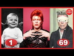 David Bowie Transformation ⭐ From 1 To 69 Years Old