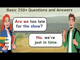 English Conversation Practice For Beginners - Level 1 | Learn English