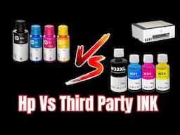 Hp Ink VS Third Party Ink - Hp Smart Tank 5000 & Other Models
