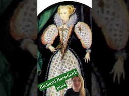 June 13 1574: poet Richard Barnfield baptized. #history #tudor #elizabethan #englishhistory #poetry