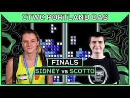 CTWC PORTLAND 2025 DAS Finals | Sidney vs Scotto