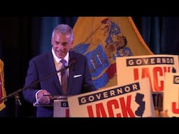 Jack Ciattarelli speaks to supporters following Republican primary victory