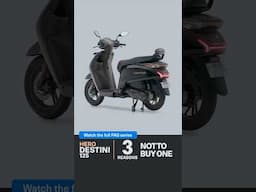 3 reasons not to buy one | Hero Destini 125 2025 FAQ #03
