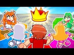 Techy Plays COLOR CLASH In Roblox With MY CRAZY FAN GIRLS...