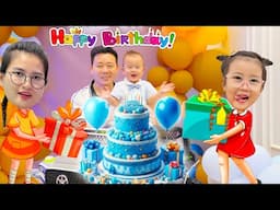 Changcady và Cam Cam tổ chức sinh nhật cho em Táo nhân dịp tròn 1 tuổi