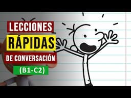 🗣️ Quick Spanish Vocabulary lesson |El Diario de Greg (1) | Diary of a Wimpy Kid – Conversation Tips