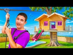 I Built A Secret Treehouse In My Backyard