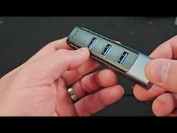 BENFEI 2in1 USB-C/USB 3.0 to Ethernet Adapter with 3*USB 3.0 Ports Compatible for iPhone 15 Series
