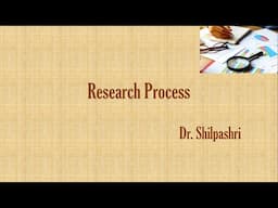 Research process - Research Methodology Part 2