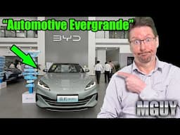 Brink of COLLAPSE: Chinese EV market is a HOUSE of CARDS | MGUY Australia