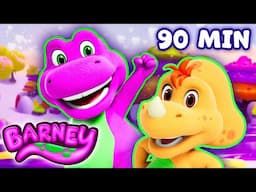 Imagination and Play with Barney | Barney | 90 Minutes | Kids Cartoon