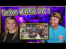 JOON AND V FIRST WEVERSE LIVE AFTER MILITARY DISCHARGE ENG SUBS 6-10-2025 | Reaction