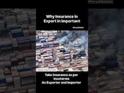 Is Insurance Important in Export-Import Business? Absolutely YES.